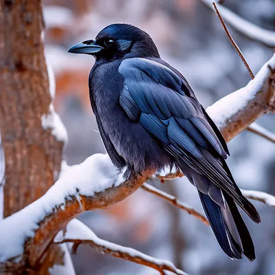 Ворона Птица Снег Серая - Бесплатное фото на Pixabay - Pixabay