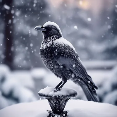 Птицы зимой | Прогулки по городу