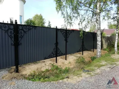 Забор, калитка, распашные и откатные ворота из доски ДПК | ЛАТИТУДО