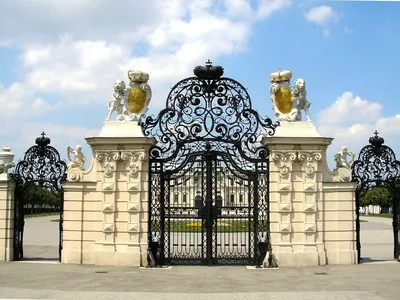 Pin by Анна Рычкова on Идеи ремонта своего дома | Front gate design, Iron  gate design, Gate wall design