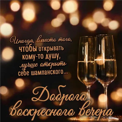 Воскресный вечер — Фото №1351685