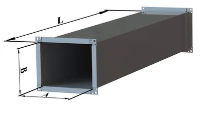 Купить Воздуховод круглый прямошовный (длина не более 1250 мм) в Москве по  цене 231 руб. - интернет-магазин VentSystems