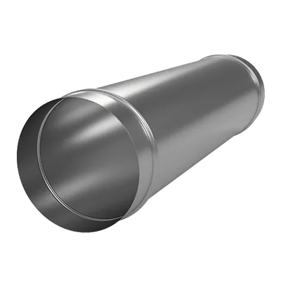 Воздуховод ф125 0,5м (труба) из оцинкованной стали в интернет-магазине  ventstar.ru