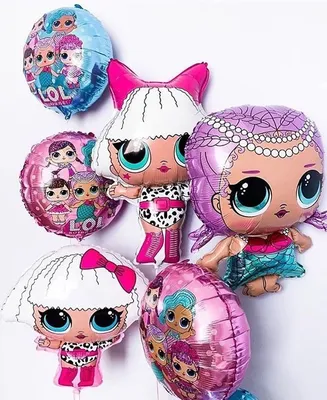 Воздушный шар Куклы LOL Diva - купить в Сочи по цене 286 руб