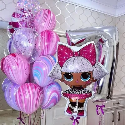 Купить набор шаров «LOL: Diva» с доставкой по Екатеринбургу -  интернет-магазин «Funburg.ru»