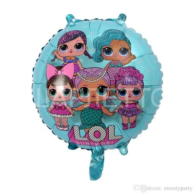 Воздушный шар кукла LOL для девочки Время Шаров 12997283 купить за 260 ₽ в  интернет-магазине Wildberries