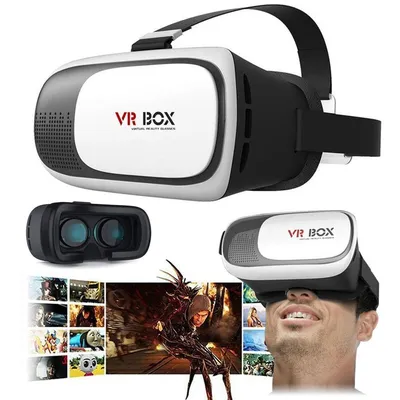 VR BOX Virtual Reality Movies Games 3D Glasses for Smart Phone
