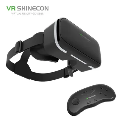 Óculos VR Box 2.0 com Controle Bluetooth, Android e IOS - Cirilo Cabos