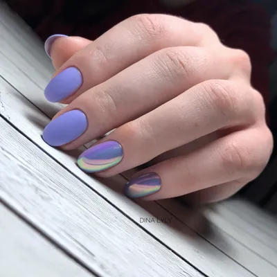 Фиолетовый маникюр втирка | Фиолетовый маникюр, Красивые ногти, Гелевые  ногти