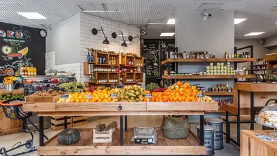 Дизайн магазина овощи фрукты | Смотреть 56 идеи на фото бесплатно