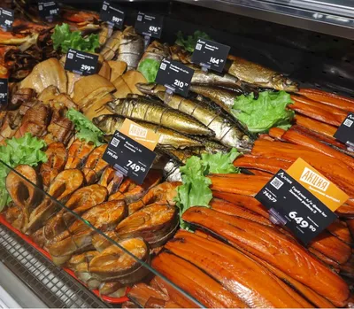 Ситуация на рынке рыбы и морепродуктов в России