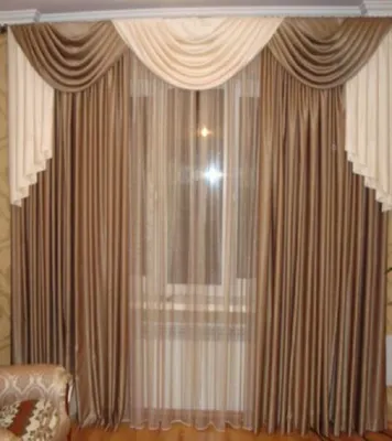 Шикарный ламбрекен со шторами в зал, спальню, гостиную №448  (ID#1445925747), цена: 1920 ₴, купить на Prom.ua