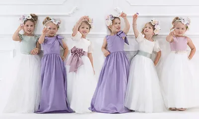Платье на выпускной в садик 2020, Пышные, выпускные платья для детей в  салоне Свадебный мир, Чернигов.