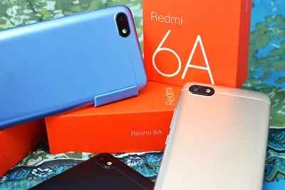 Смартфон Xiaomi Redmi 6A 16Gb черный