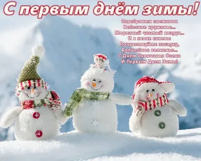 С первым днем зимы поздравления – смешные картинки до 1 декабря.