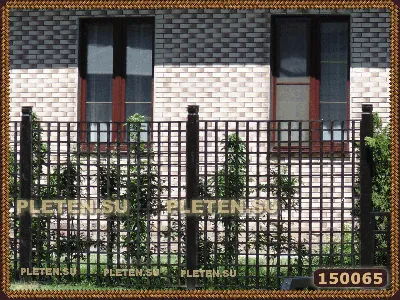 Деревянный забор для сада Лоса - Низкие цены