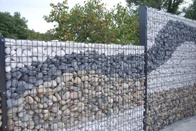 Забор из натурального камня :: Все для стройки
