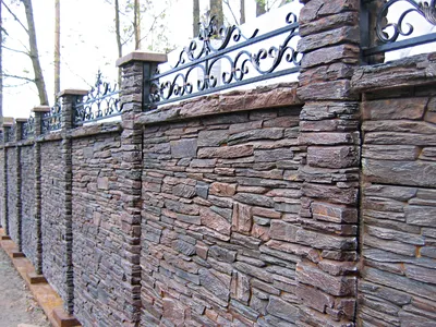 Каменный забор из габионов. Нюансы строительства