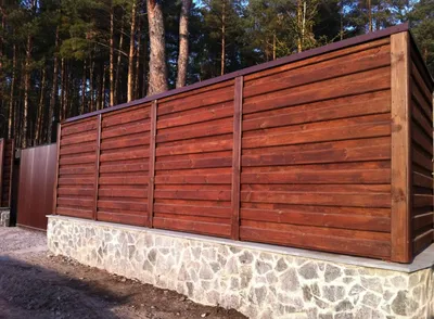 Забор из дерева - стоимость деревянных заборов в Москве и области