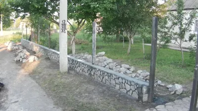 Заборы из профнастила под камень - цены на установку заборов из профлиста в  Краснодаре