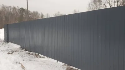 Зеленый забор из профнастила в город Москва | Цена с установкой под ключ