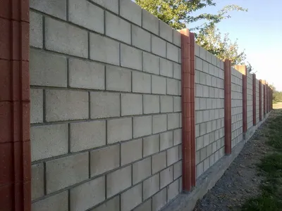 Преимущество заборов из бетонных блоков | ПлиткаПлюс