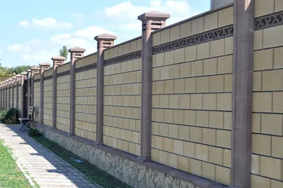 10 причин построить забор из сплиттерного блока