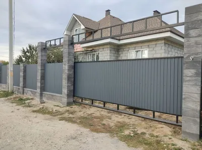 Забор из «T-блоков» купить в Минске
