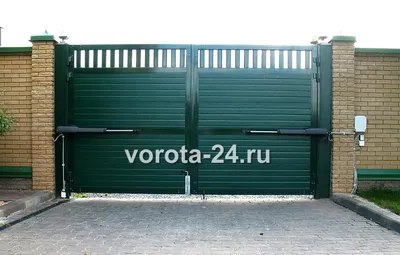 Забор из профлиста (профнастила), зеленый (ID#211108795), цена: 80 руб.,  купить в Заславле на Deal.by
