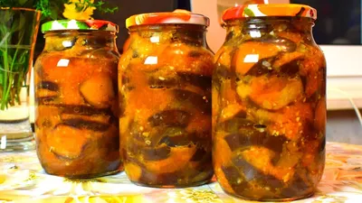 Баклажаны с помидорами на зиму: рецепт приготовления