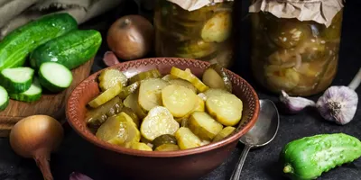 Салат из огурцов (на зиму) #заготовки - рецепт автора Катерина