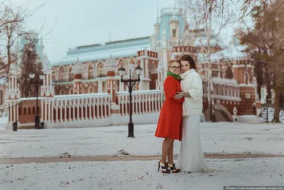 Свадебная фотосъемка фотосессия в Царицынском дворце