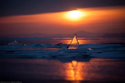 Байкальский закат. Фотограф Сергей Пестерев