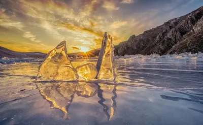 Фото Закат на Байкале на фотохостинге Fotoload