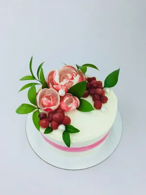 Фото торта с уникальным декором в png формате