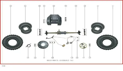 Запчасти для китайского квадроцикла ATV 110 ATV 125 ATV 150 250 400 500 600  700 Hummer Shineray (ID#332766348), цена: 1104 ₴, купить на Prom.ua