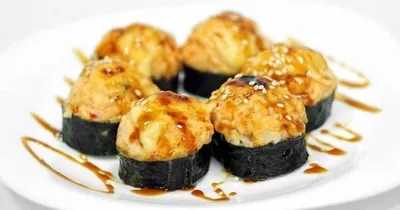 Ролл Запеченный Краб - заказать суши и роллы в Коломне | Sushi First