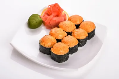 Как приготовить запеченные суши с рыбой?