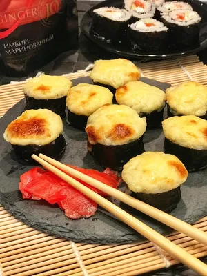Запеченный мини ролл с крабом — SushiFast
