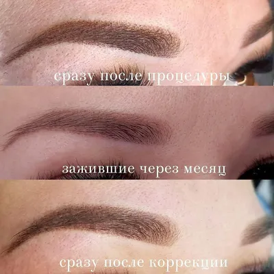 Перманентний макіяж від Тетяни Давиденко - Пудровые брови в динамике😍- до,  сразу после и перед коррекцией Стоимость 1200грн, стоимость коррекции  500грн. 🤩 В среднем обновление цвета через полтора-два года❤ Заживление в  среднем
