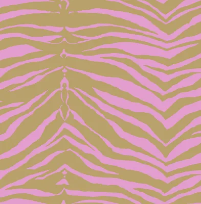 Pink Zebra Print Wall Paper – Mayflower Wallpaper