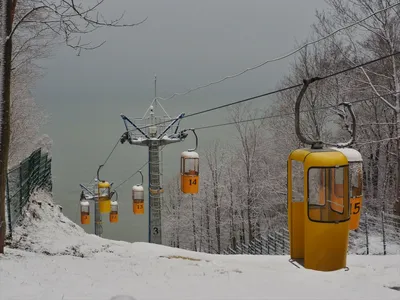 Вечерний, зимний Зеленоградск». Фотограф Vadim Svirin