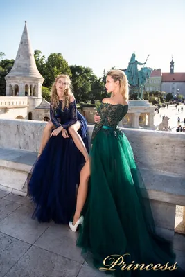 Зеленые вечерние платья в пол купить в Москве – Цена в интернет-магазине  PrincessDress