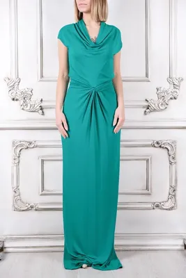 Michael Kors | Платье в пол зеленого цвета (11464) | FASHION LAVKA