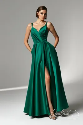 Сверкающее зеленое Тюлевое вечернее платье Xijun, платья трапециевидного  силуэта для выпускного вечера, платья в пол для выпускного вечера, женские  вечерние платья | AliExpress