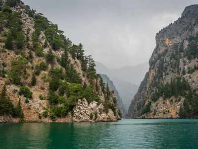 Green canyon at Turkey Stock Photo - Alamy