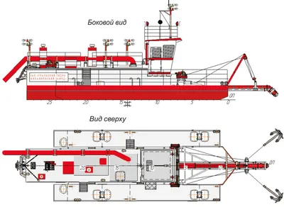 Аренда земснаряд Beaver 600 с экипажем - Очистка водоемов, аренда  земснарядов, проектирование, берегоукрепление - ООО «НПП  «ЭкоГидроТехнологии»
