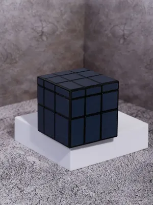 Логический зеркальный кубик Рубика головоломка «Золотой» 6 см. P168-11 /  3х3х3