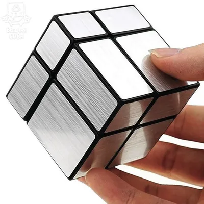 Кубик рубика зеркальный MoYu Mirror blocks Черно-серебряный - купить с  доставкой по выгодным ценам в интернет-магазине OZON (1087847891)