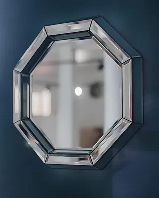 Зеркало Makeli настенное круглое с черной окантовкой 90 см - купить в ООО  «АртСтек», цена на Мегамаркет